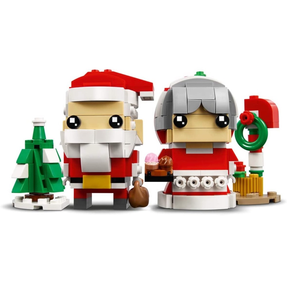Lego Brickheadz Santa and Mrs. Claus set #40274, sealed, never opened box